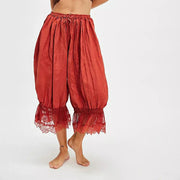 Loose Fit Bloomers Cropped Pant - Palm and Thread