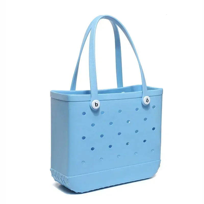 Croc Beach Tote Rubber Waterproof Bag - Palm and Thread