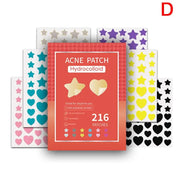 Colorful Star Pimple Patch Acne Removal - Palm and Thread