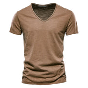 Brand Quality 100% CottonT-shirt V-neck Fashion - Palm and Thread
