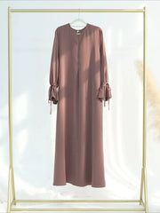 Lace Up Vestidos Largos Abaya - Palm and Thread