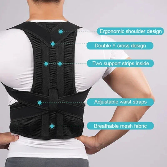 Back Posture Corrector brace - Palm and Thread