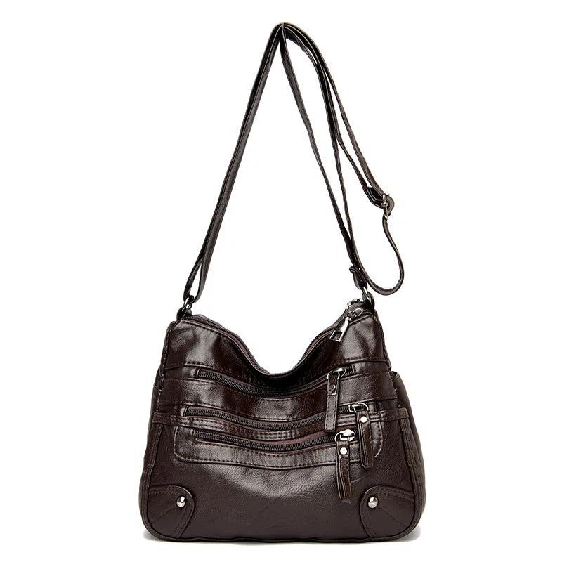 High Quality Soft Leather Shoulder Bag - Palm and Thread