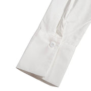 New Casual Ruffles Solid Blouse - Palm and Thread
