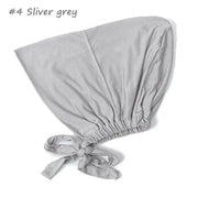 New Soft Turban Hat Inner Hijab Cap - Palm and Thread