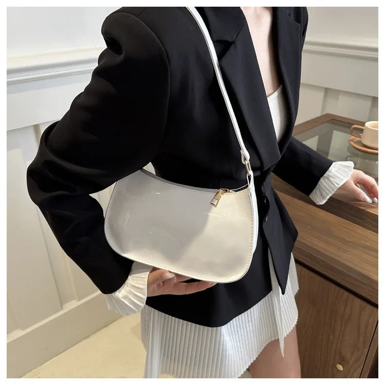 2025 Korean Patent Leather Handbag