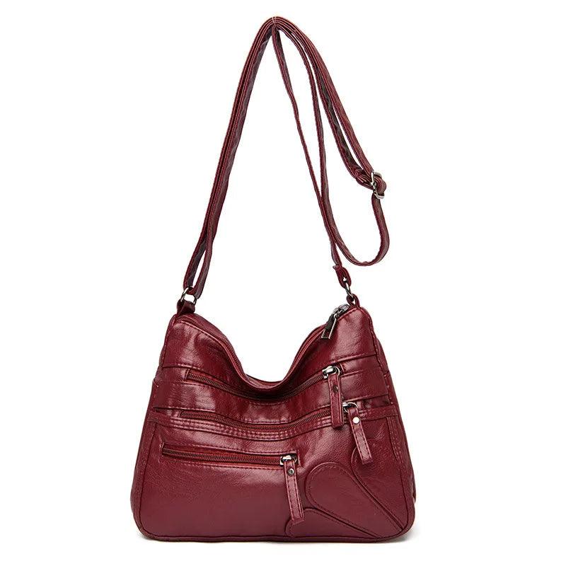 High Quality Soft Leather Shoulder Bag - Palm and Thread