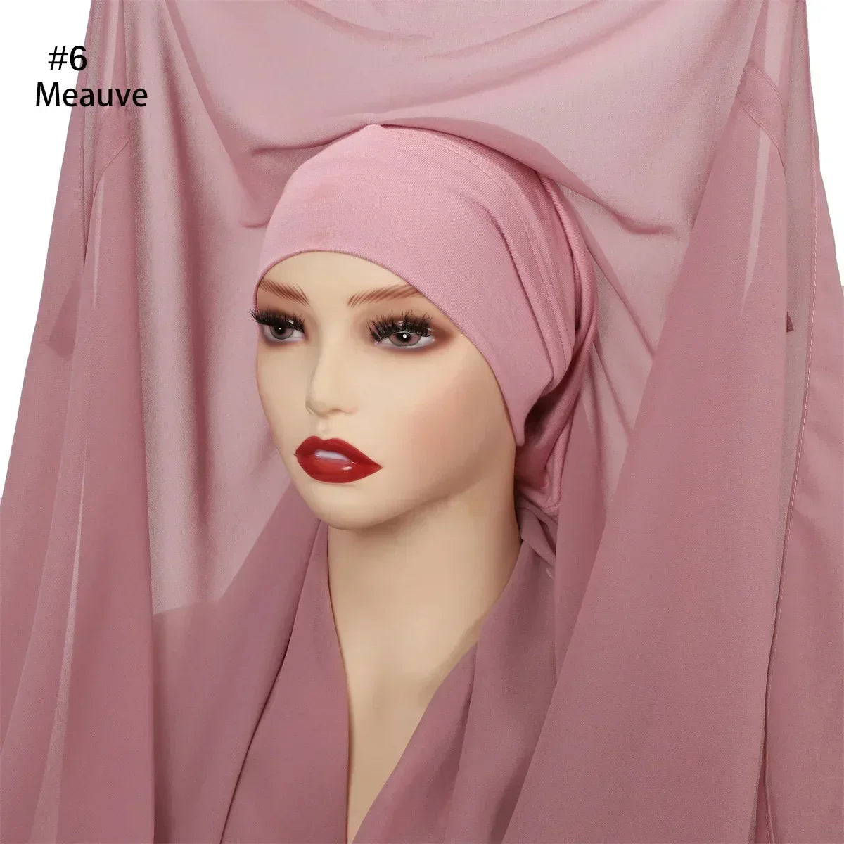 Newest Instant Chiffon Hijab - Palm and Thread