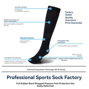 Soild Color Compression Stockings - Palm and Thread
