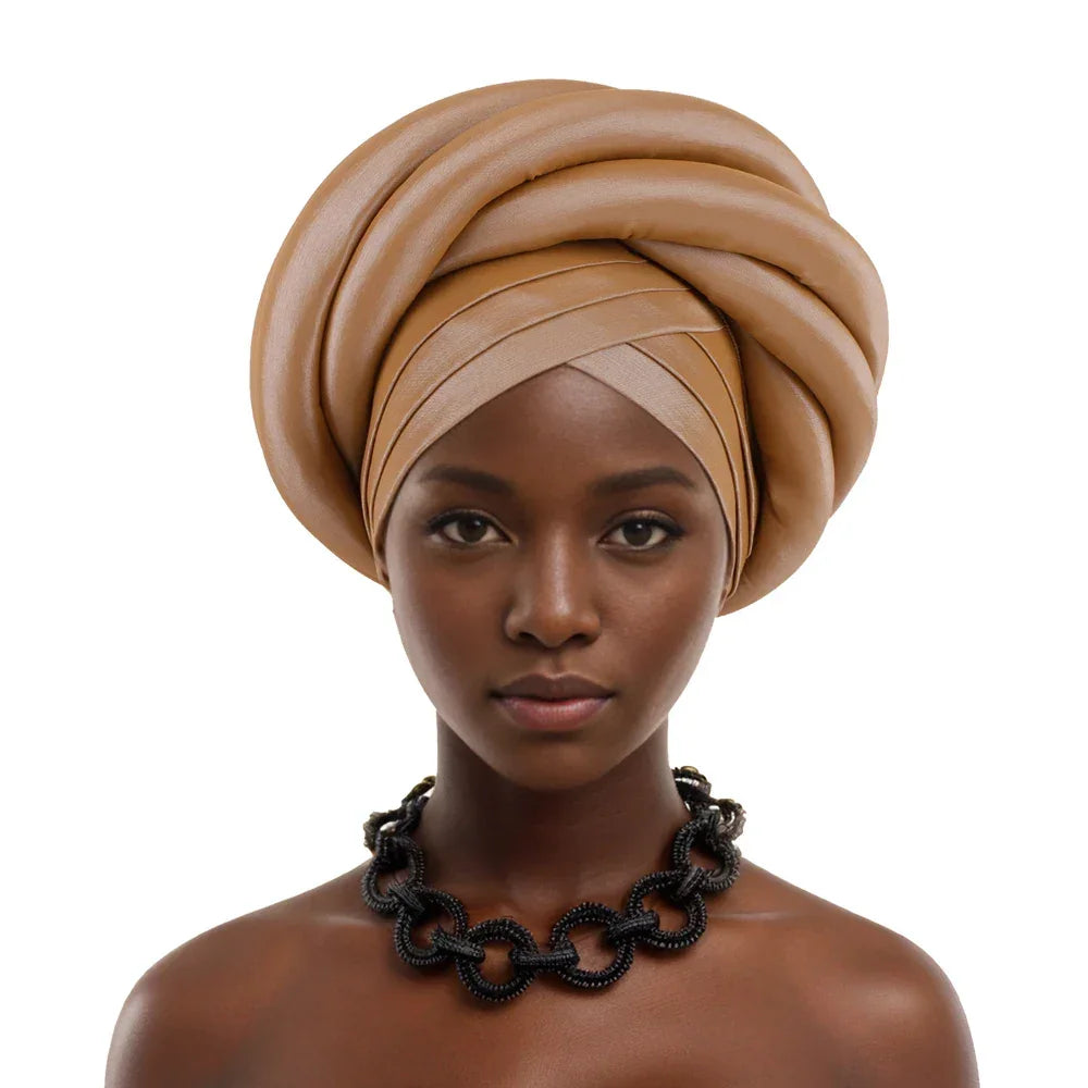 Twisted Braid Turban Cap - Palm and Thread