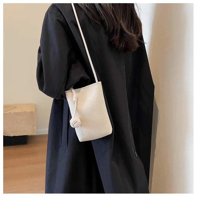 Stylish Small Leather Crossbody Bag