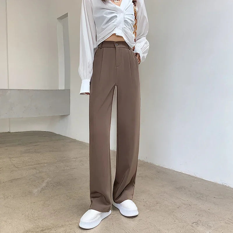High Waist Suit Wide Leg - Palm and Thread
