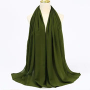 Chiffon Hijab Head Wrap - Palm and Thread