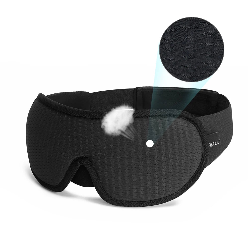 Sleep Mask 3D Block Out Light - Palm and Thread