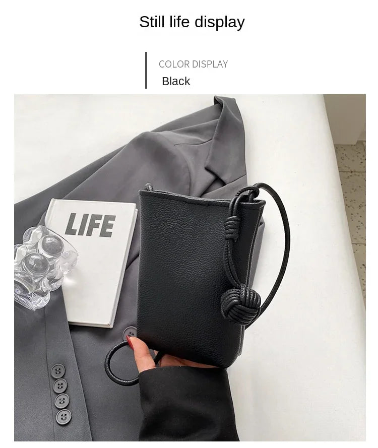 Stylish Small Leather Crossbody Bag