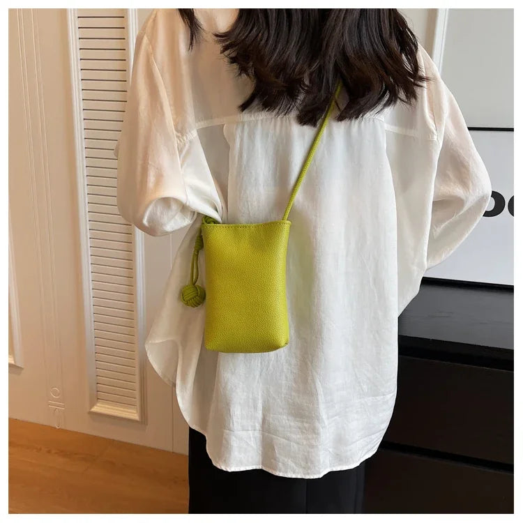 Stylish Small Leather Crossbody Bag