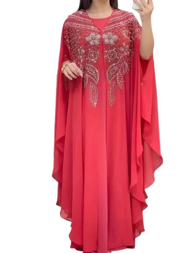 Chiffon Boubou Abaya - Palm and Thread