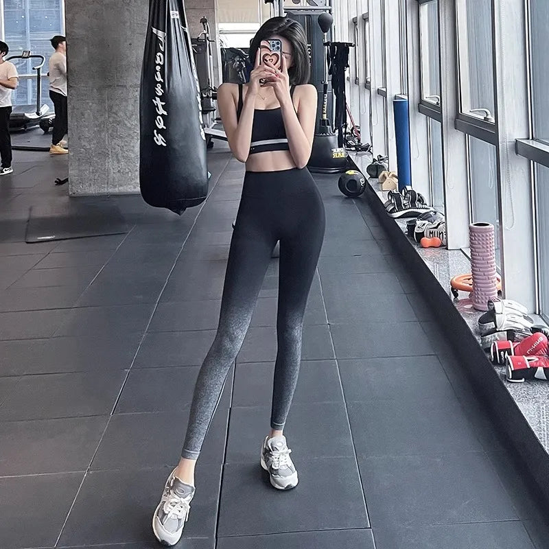 Seamless Gradient Yoga Leggings