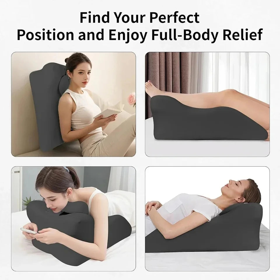 Relaxing Prone Pillow Ergonomic Memory Foam - Palm and Thread