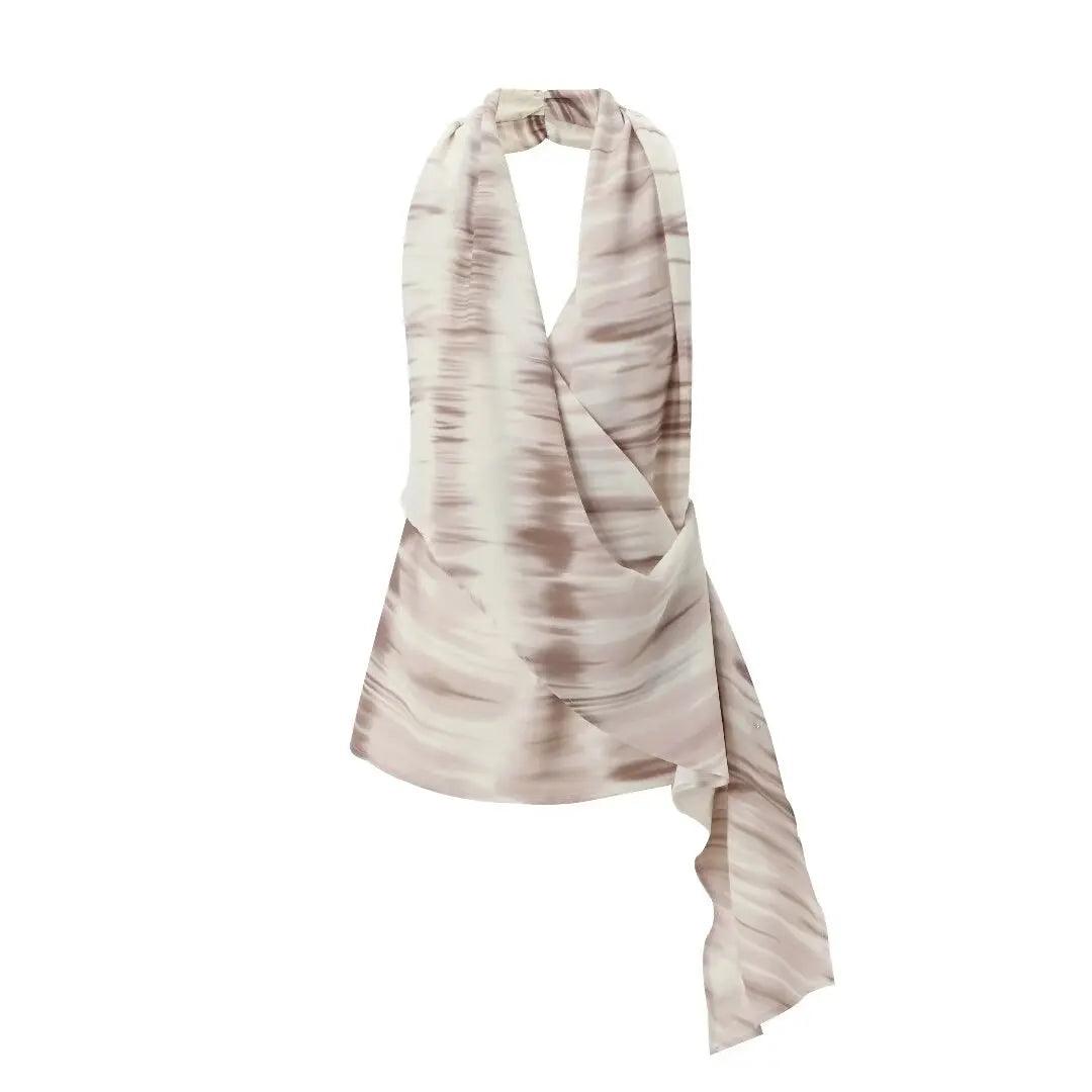 Backless Tie-dye Top + Pant Matching set - Palm and Thread