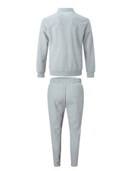 Slim Fit Jacket with Zipper Pocket Sportswear SET - Palm and Thread
