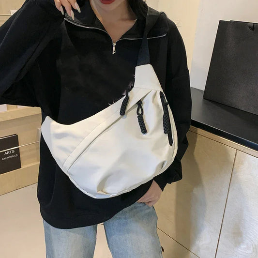 Neutral style tote bag with strap - Palm and Thread