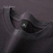 Heavy-duty Cotton Short Sleeved T-shirt
