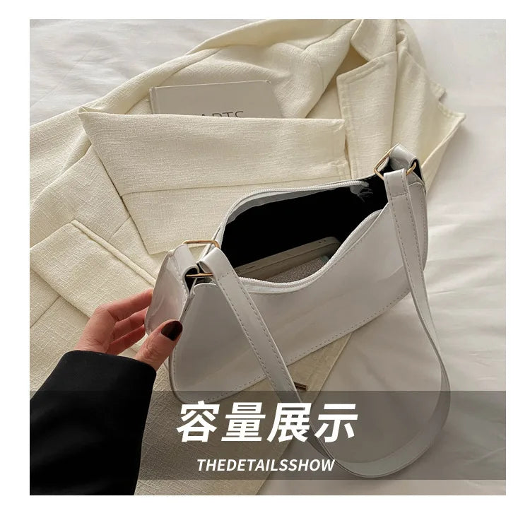 2025 Korean Patent Leather Handbag