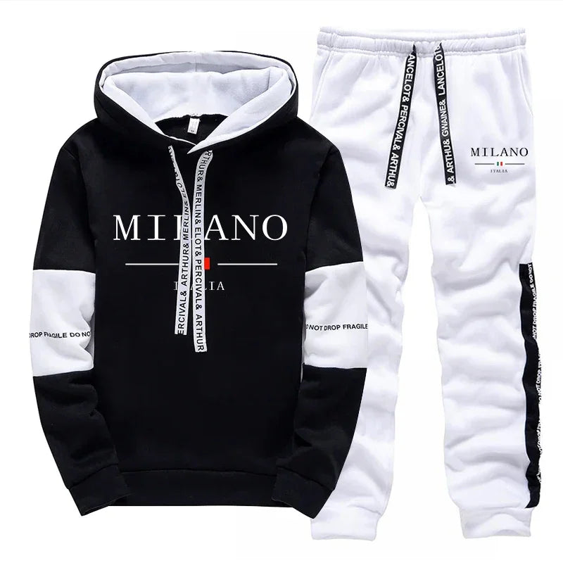 Sportswear Hooded Sweatshirts Jogger Pants