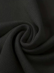 Round Neck T-Shirt 7-Piece Black Ultra-Light Shirt - Palm and Thread