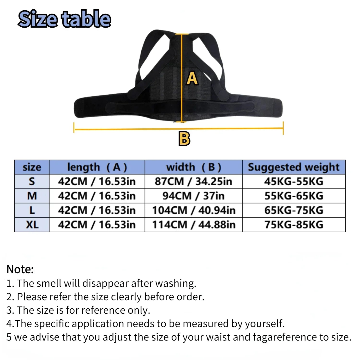 Posture Corrector Back Orthopedic Straps - Palm and Thread