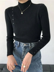 Knitted Sweater Long Sleeve Top - Palm and Thread