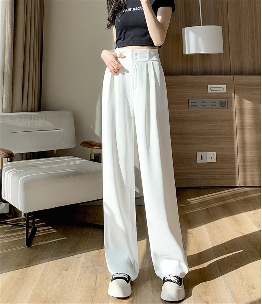 High Waist Wide Leg Pant - Palm and Thread