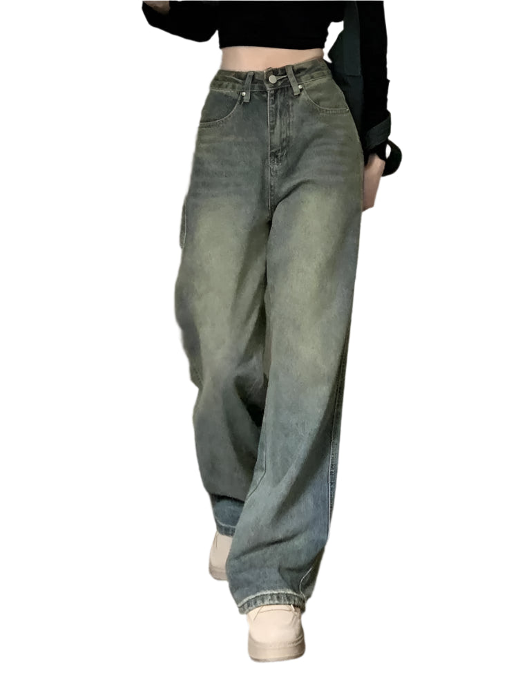 Baggy Vintage Denim Pant - Palm and Thread