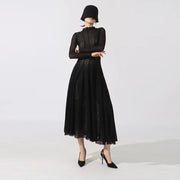 Hollow Out Mesh Maxi Dress - Palm and Thread