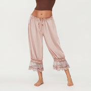 Loose Fit Bloomers Cropped Pant - Palm and Thread