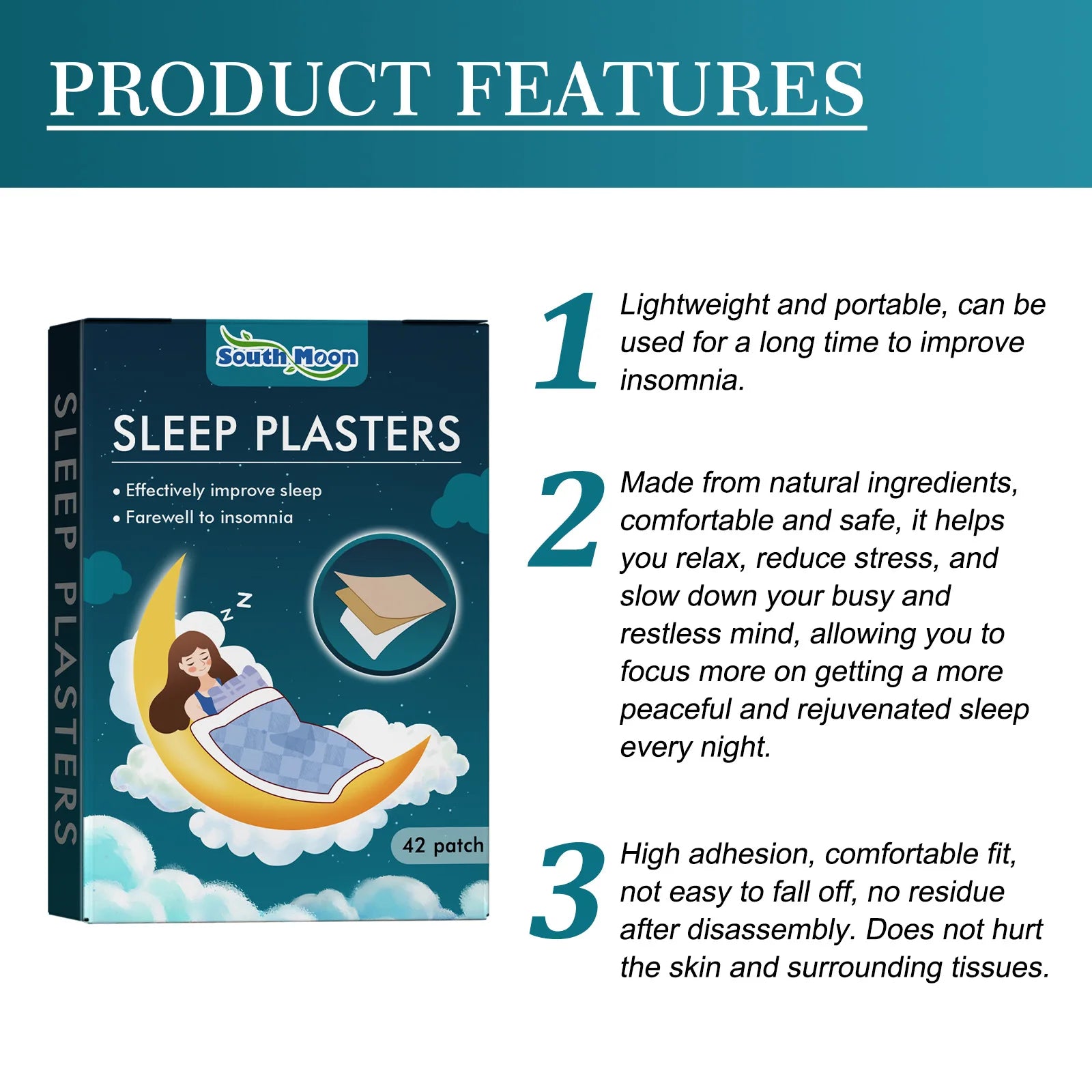 Insomnia Treatment Patch - Palm and Thread