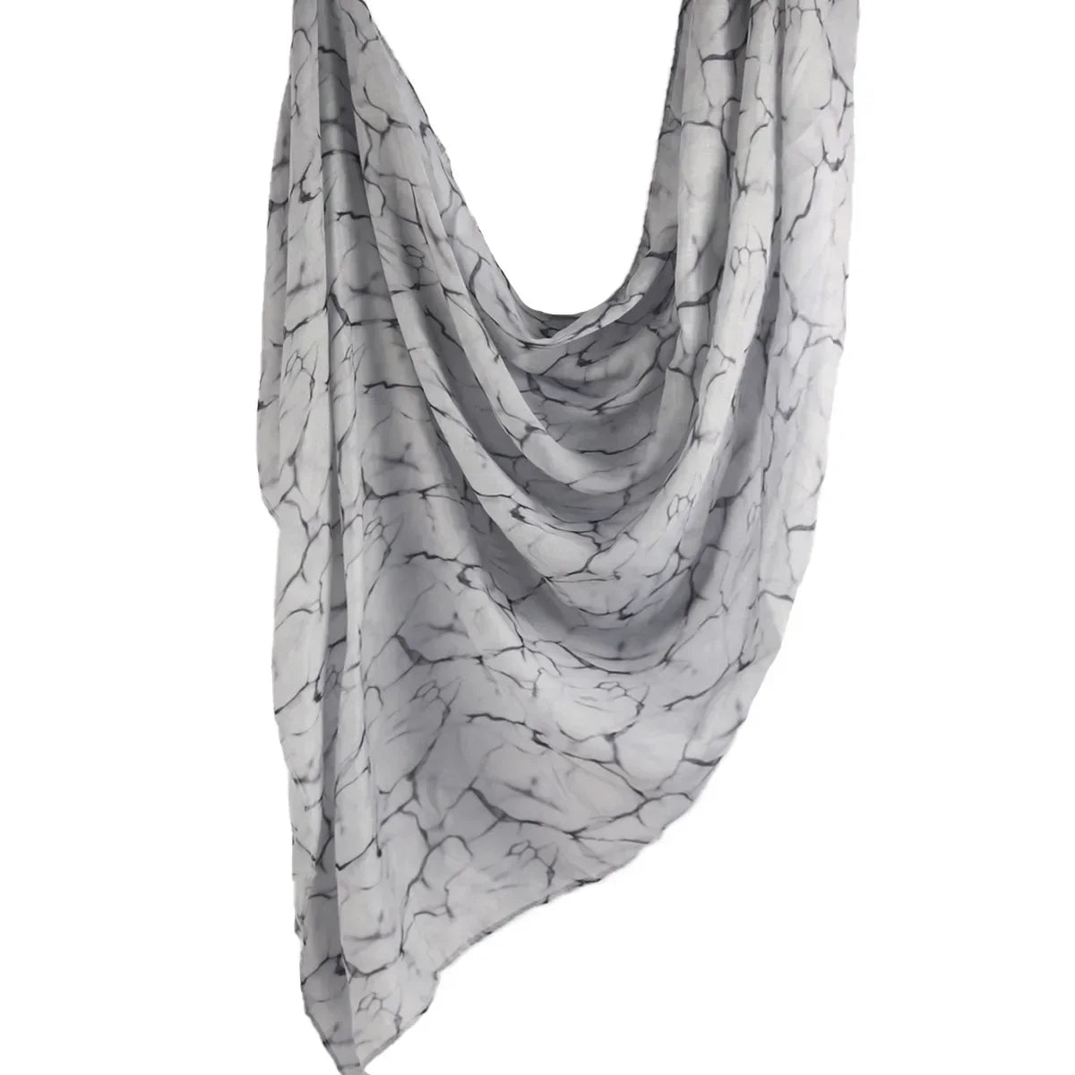 New Watercolor Tie-Dye Cotton Scarf - Palm and Thread