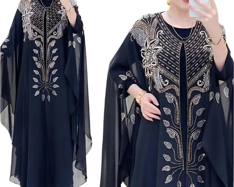 Chiffon Boubou Abaya - Palm and Thread