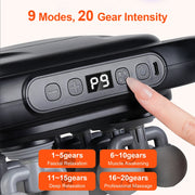 High-Frequency Gun Vibration Body Massage- 16 Head - Palm and Thread