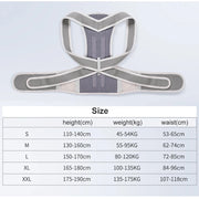 Humpback Girdle Keel Upper Back Strap Brace Belt - Palm and Thread