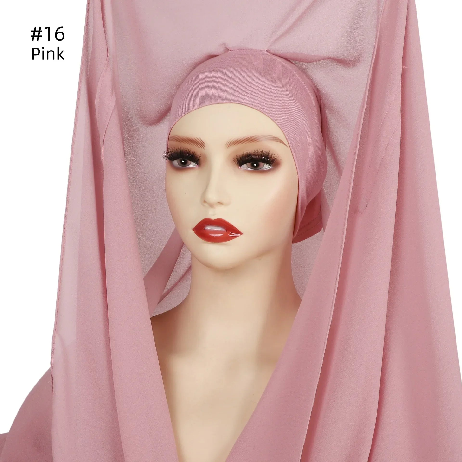 Newest Instant Chiffon Hijab - Palm and Thread