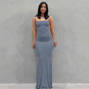 Sexy Fishtail Backless Dress
