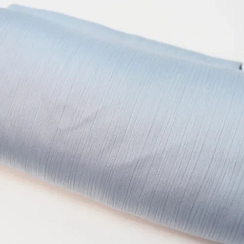 Pleated Satin Chiffon Hijab Silk Scarf - Palm and Thread