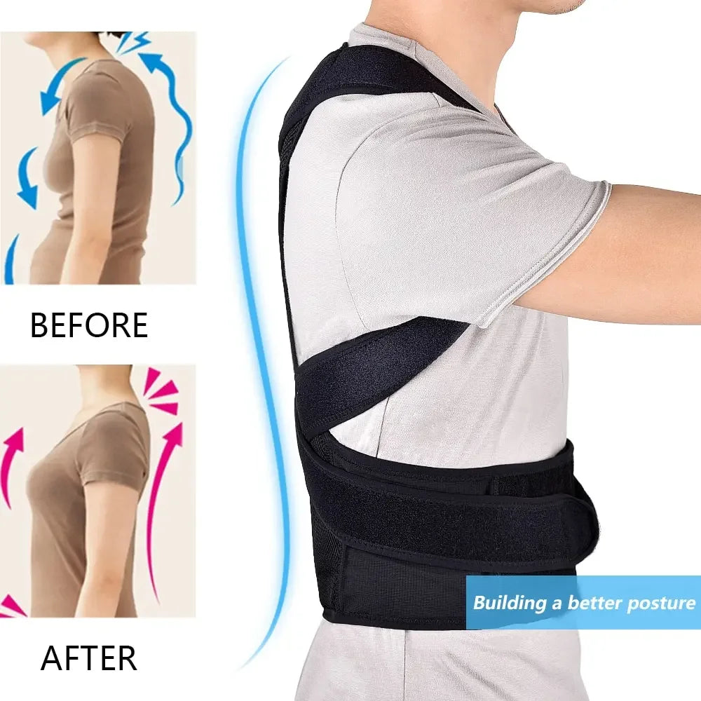 Back Posture Anti-camel Correction Belt - Palm and Thread
