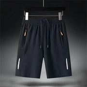 Ultra-thin Ice Silk Beach Casual Short - Palm and Thread
