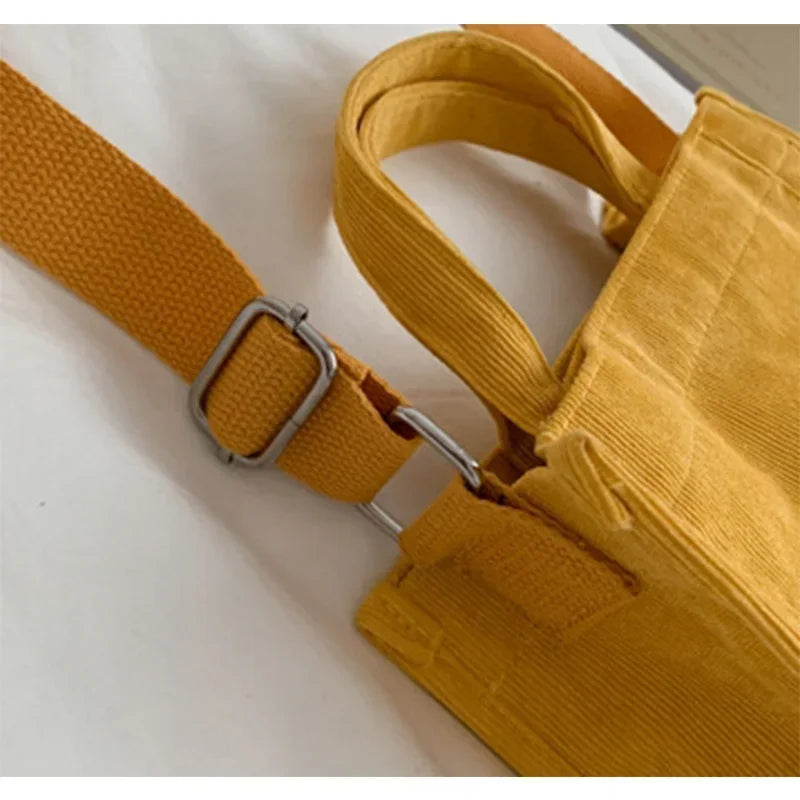 Simple Corduroy HandBag - Palm and Thread