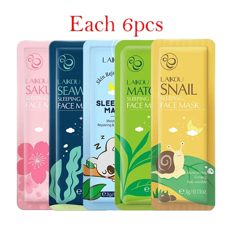 Sleeping Moisturizing Anti-aging Cream Face Mask - Palm and Thread