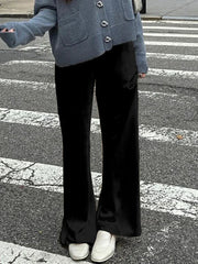 Chic Satin Wide Leg Dress Pant - Palm and Thread