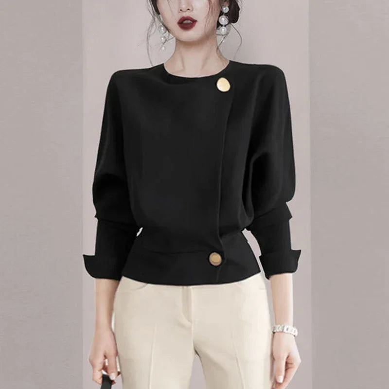 Solid Simple Buttons Shirt - Palm and Thread